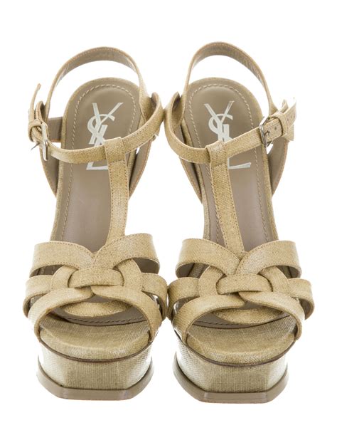 ysl t-strap sandal|Tribute T.